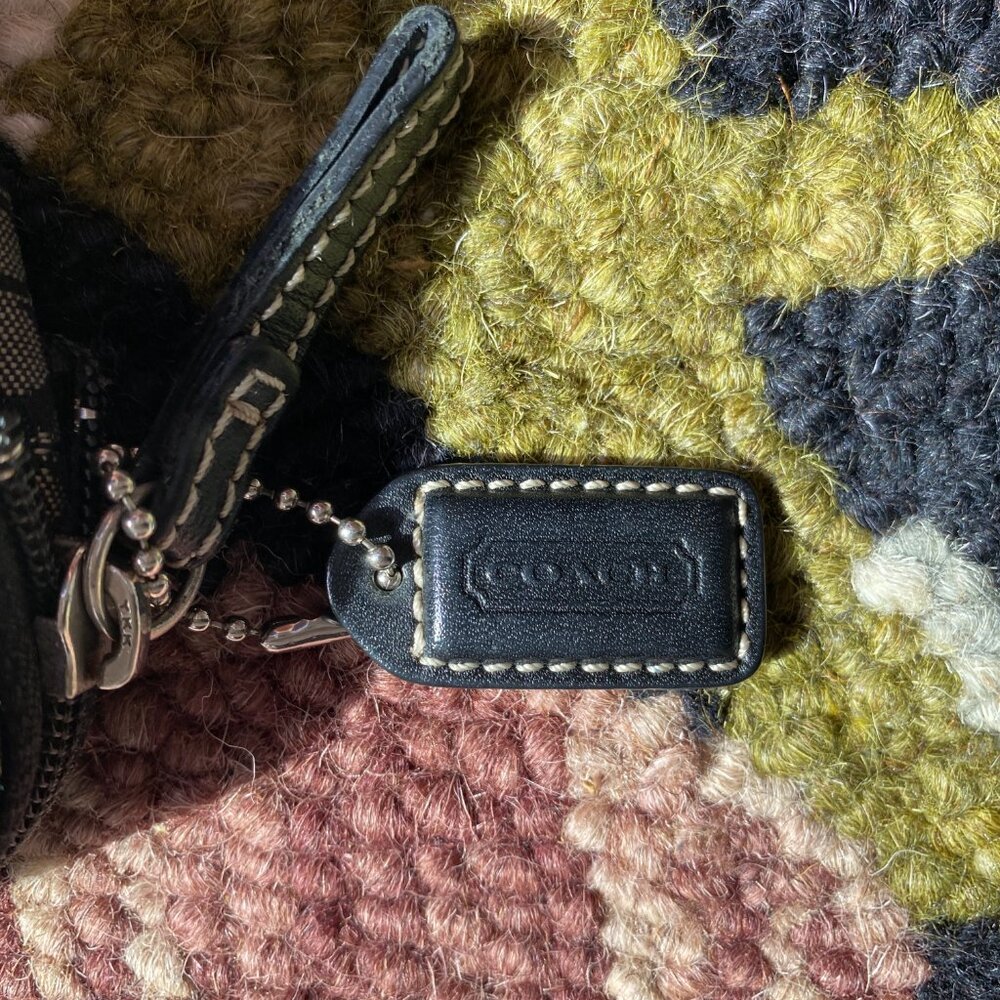 Coach Signature Jacquard Mini C’s Cosmetic Case - Picture 5 of 5